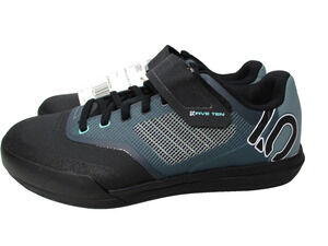 Five Ten Hellcat Pro W Shoes Womens Sz 9.5 Black Blue Green Cycling Bike Adidas